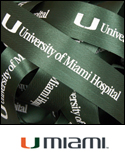 University Custom Ribbon